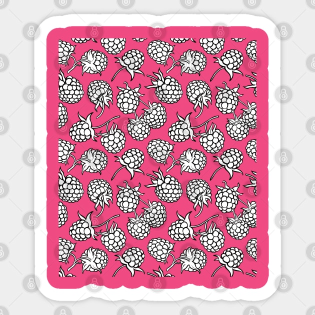 Raspberry Sorbet Sticker by DewaJassin